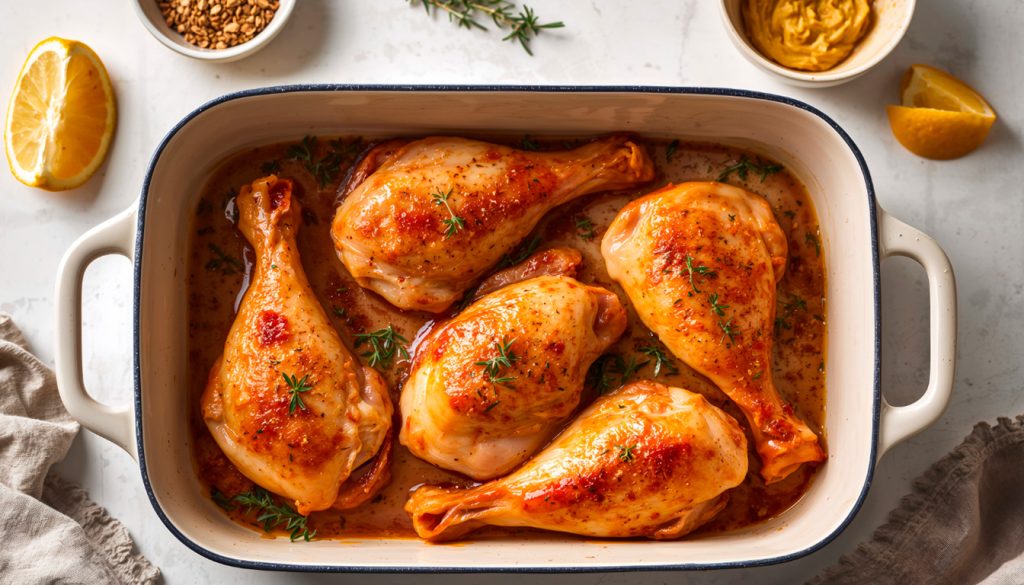Cuisse de poulet au Cookeo : recettes faciles à la crème, sauce tomate ou moutarde