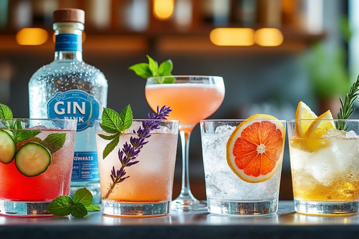 Avec quoi boire du gin : idées d’associations originales et alternatives au tonic