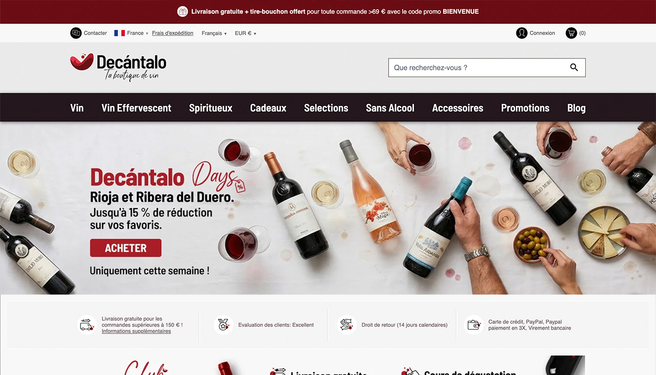 découvrez comment fonctionne decantalo, le site de vente de vin en ligne, et les nombreux avantages qu'il offre à ses clients pour une expérience d'achat simple et agréable.