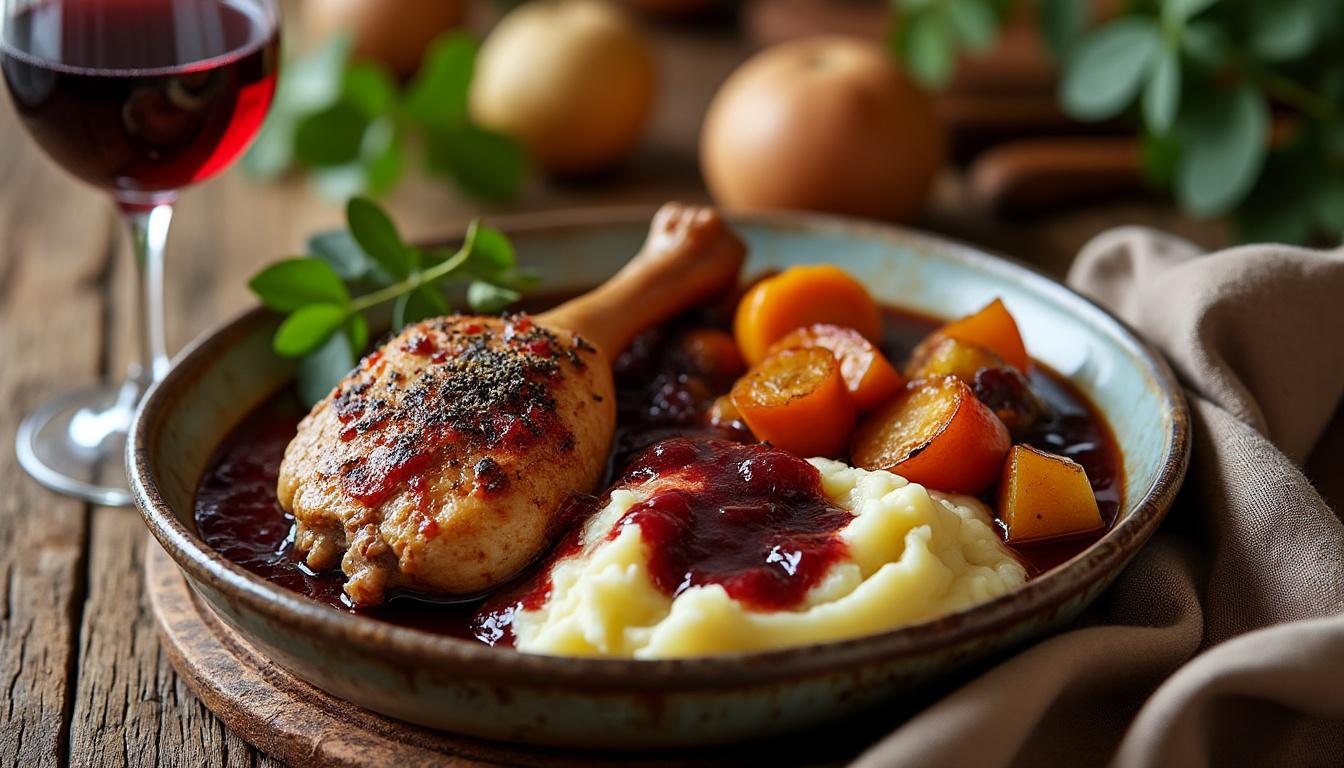 découvrez des idées gourmandes pour accompagner votre coq au vin avec des vins rouges, blancs et riesling, pour sublimer ce plat traditionnel.