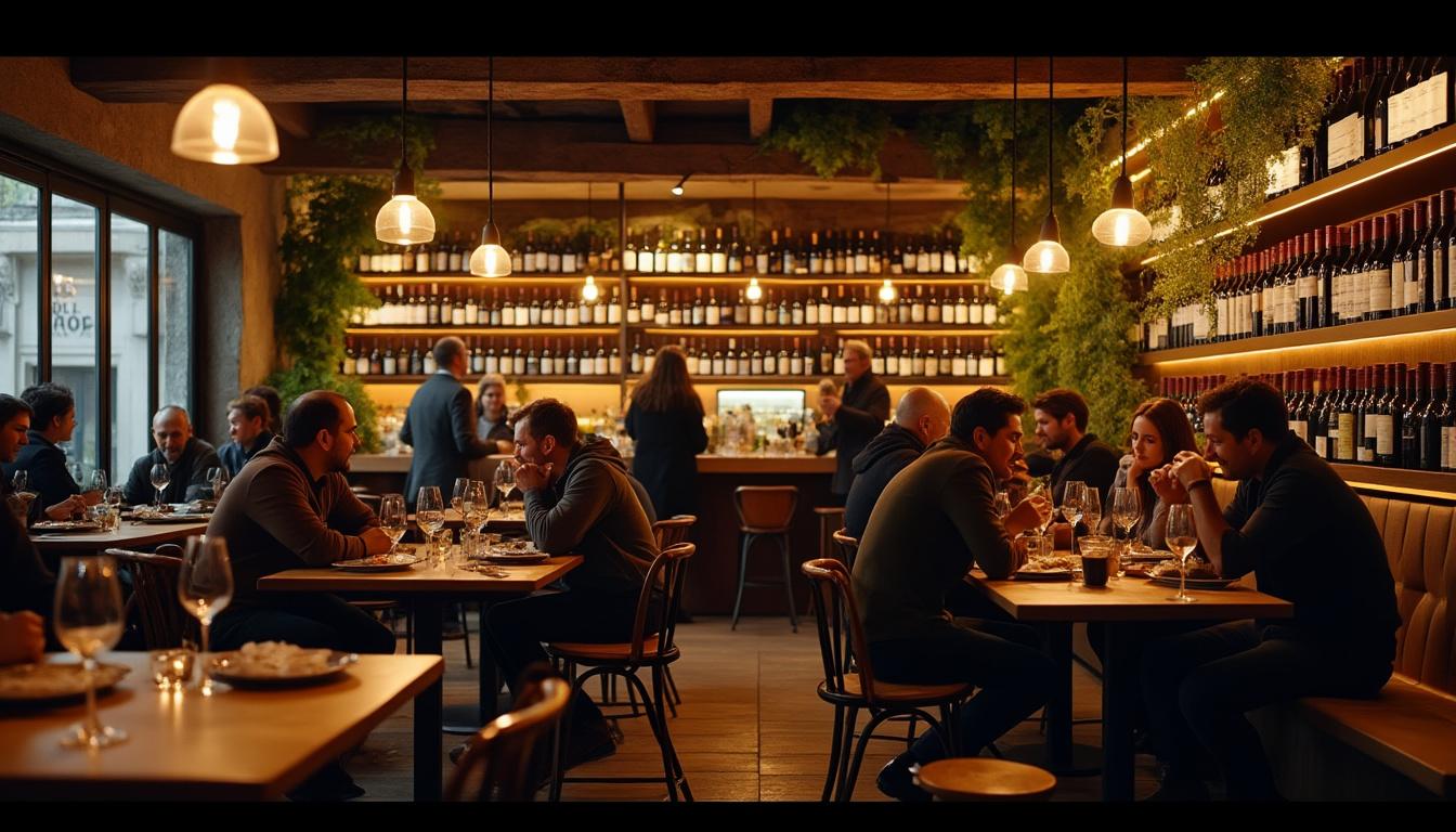 découvrez les meilleurs bars à vin du 11e arrondissement de paris, avec des adresses sympas, des terrasses accueillantes et une sélection unique de vins naturels à savourer.