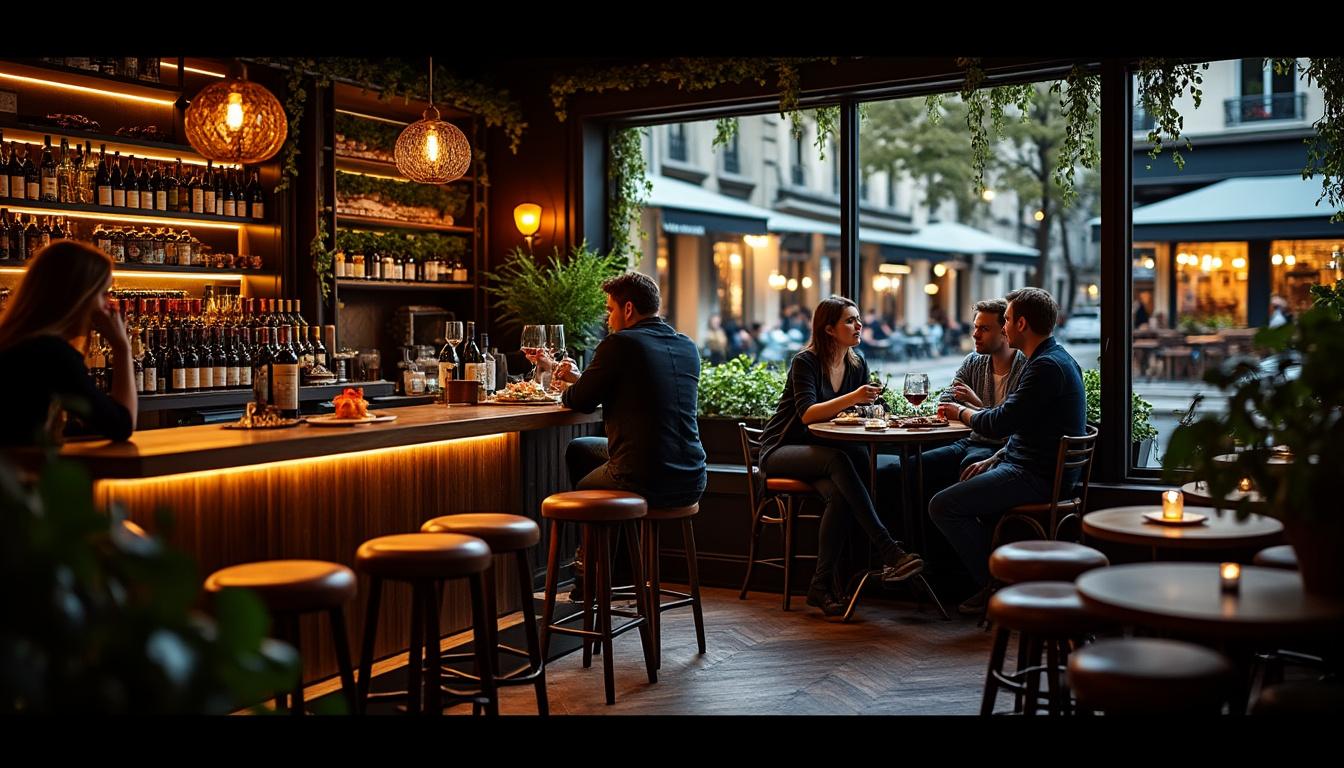 découvrez les meilleurs bars à vin du 17ème arrondissement de paris, avec des adresses incontournables, des bars à tapas conviviaux et des terrasses idéales pour profiter des beaux jours.