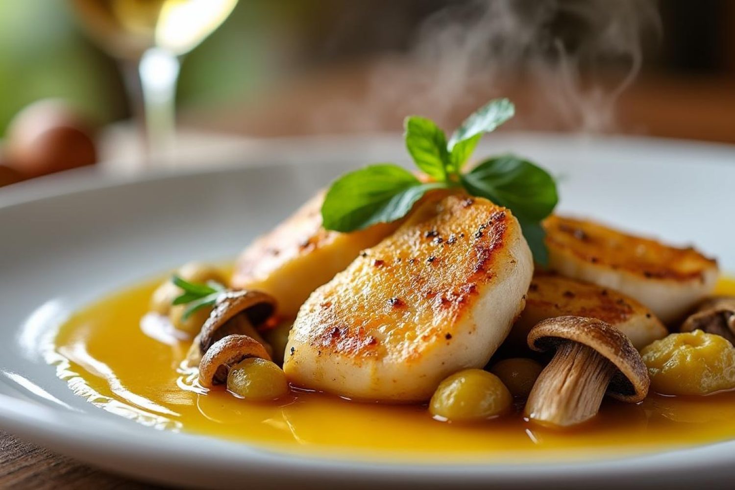 Poulet au vin jaune façon Cyril Lignac : la recette, ses astuces et variante aux morilles