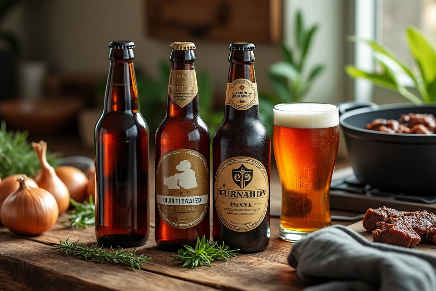 Quelle bière pour la carbonade : brune, ambrée ou quelle marque privilégier ?