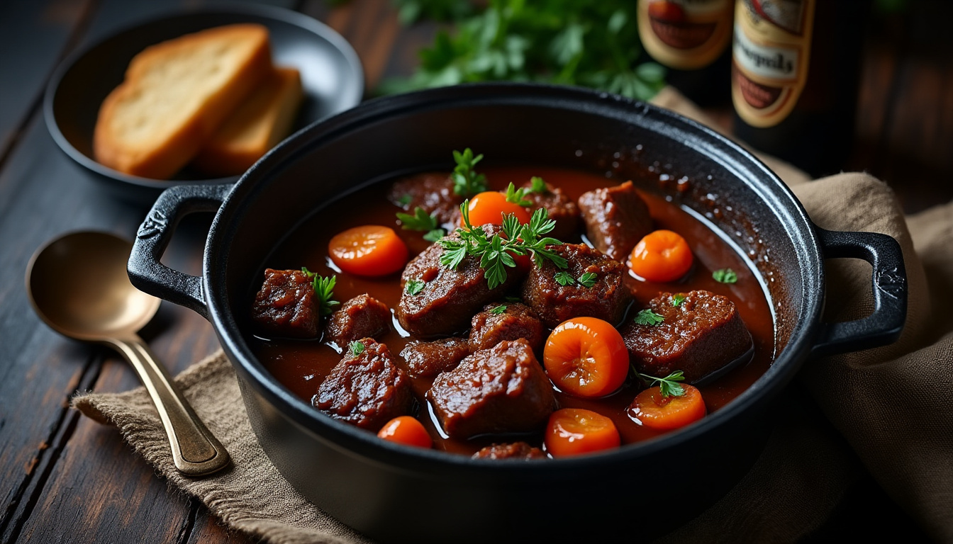 découvrez quelle bière choisir pour accompagner une carbonade flamande : brune, ambrée ou les meilleures marques recommandées pour sublimer ce plat traditionnel.