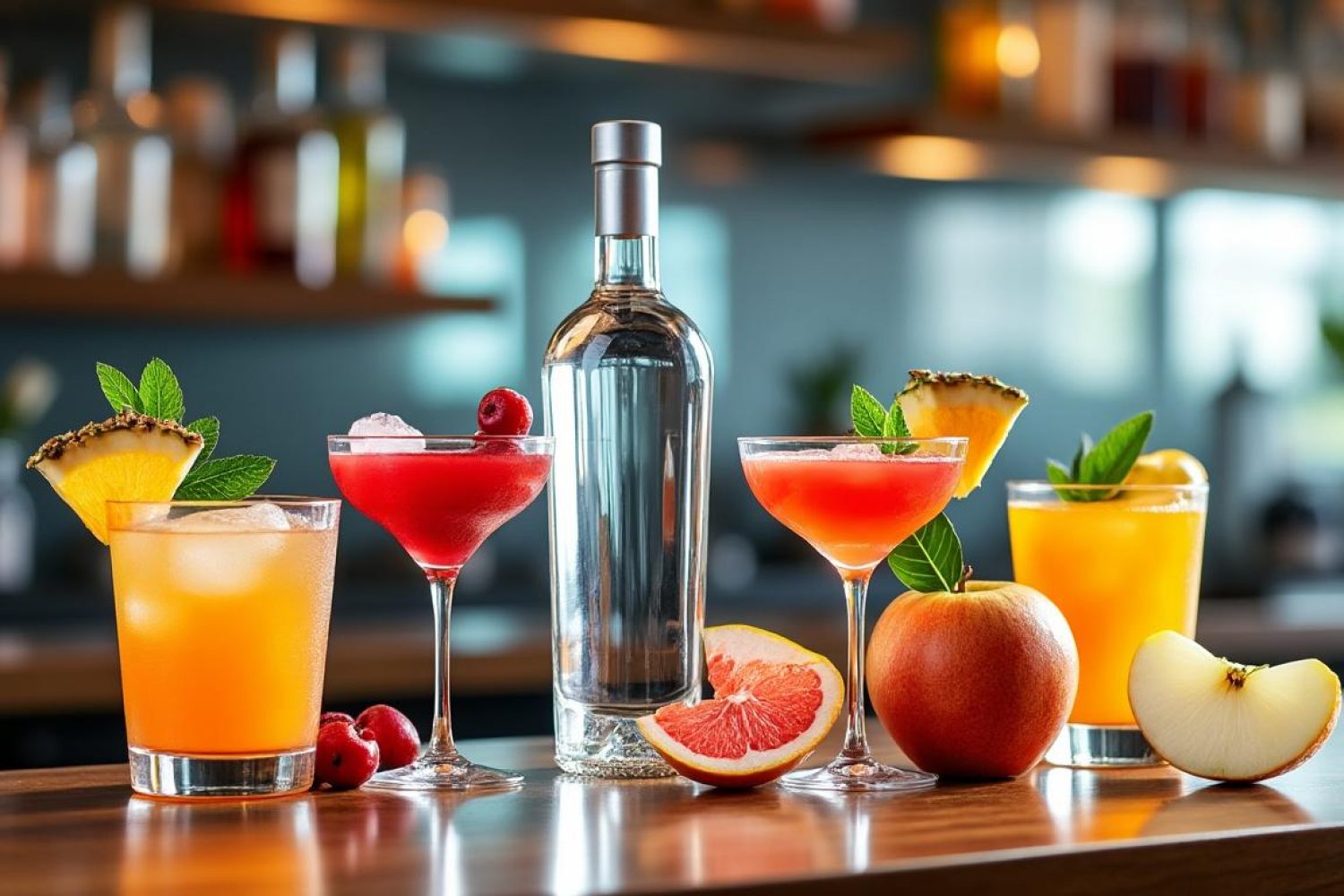 Vodka avec quel jus de fruit : les meilleures associations pour des cocktails réussis