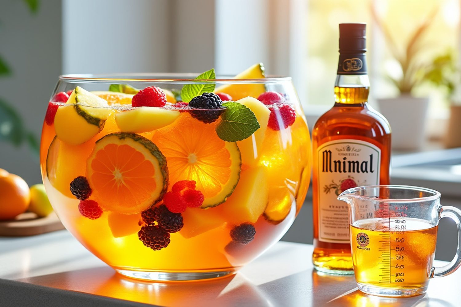Combien de rhum pour 3 litres de punch : calcul précis et conseils de dosage