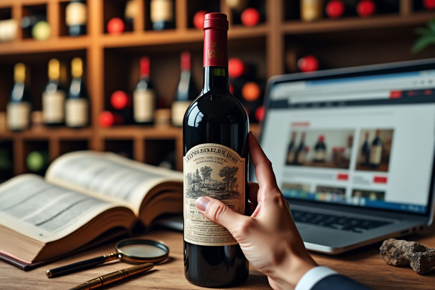 Estimer une bouteille de vin : méthodes fiables pour connaître sa valeur et son prix