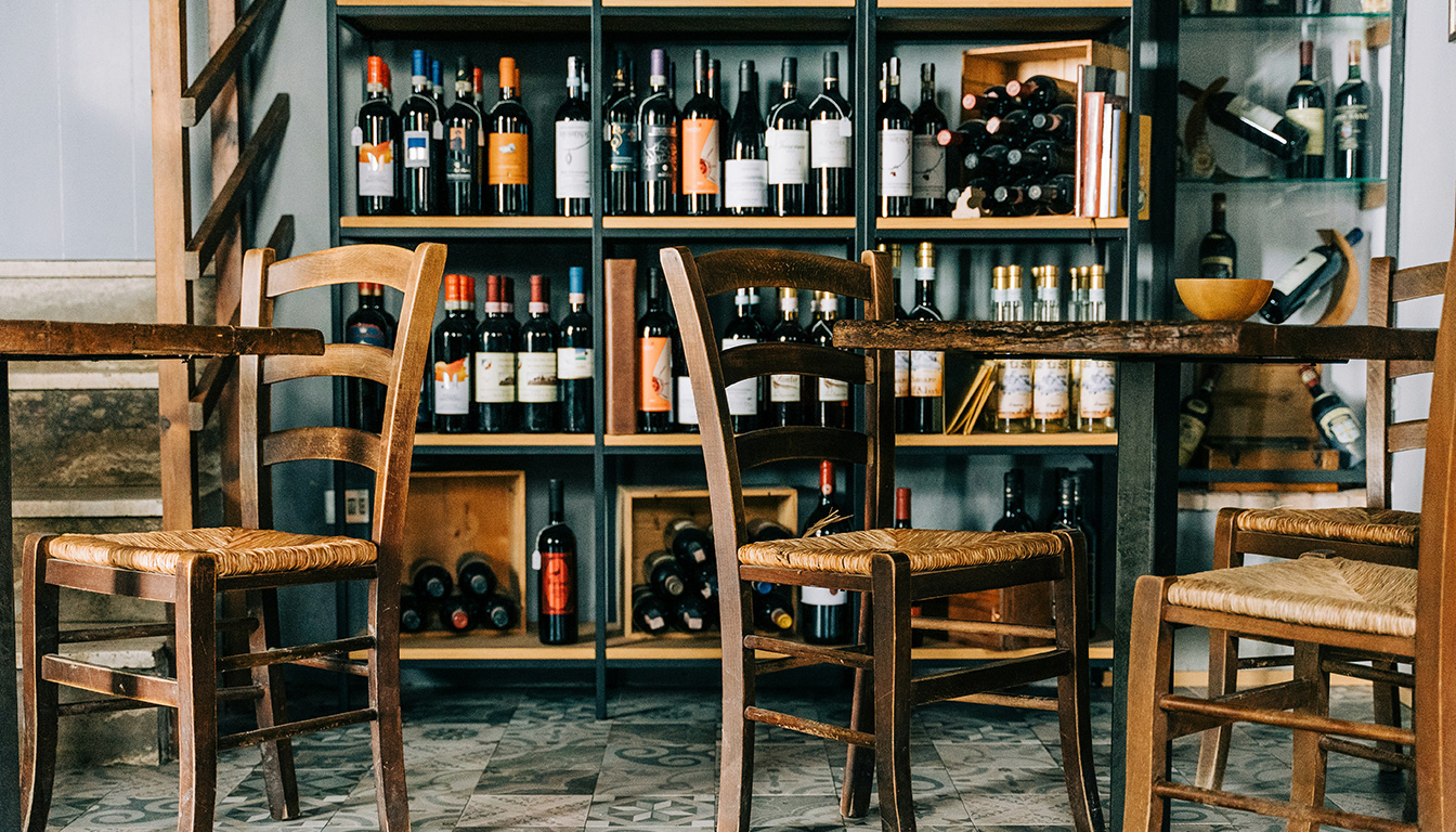 Bar à vin Paris 3 — intérieur bar à vin Paris