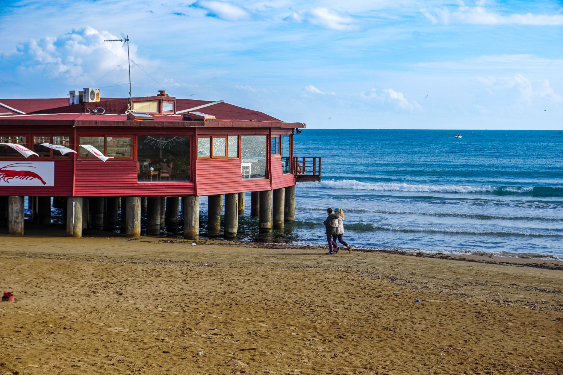 Frédéric Suant vie privée, parcours — couple romantique restaurant bord de mer