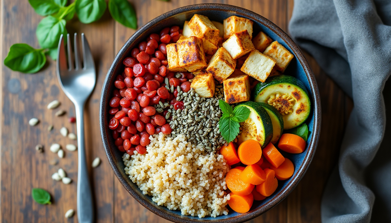 découvrez notre liste complète d'aliments vegan riches en protéines et nos conseils pratiques pour les intégrer facilement à vos repas quotidiens, alliant santé et saveurs.