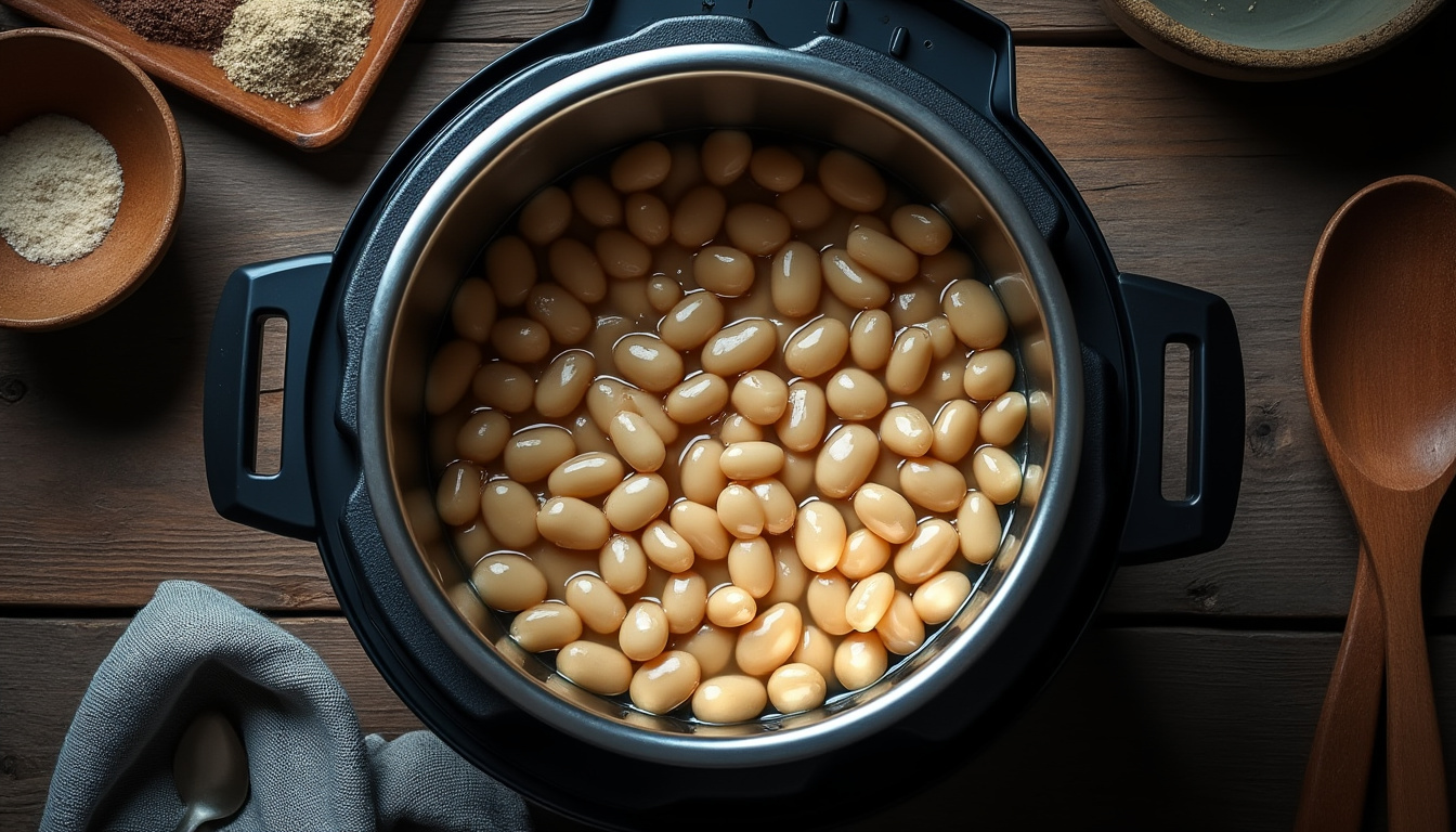 découvrez le temps de cuisson idéal des haricots blancs frais au cookeo, avec une méthode rapide et des astuces pour réussir parfaitement vos plats.