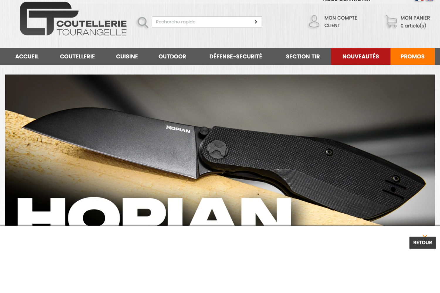 Coutellerie Tourangelle : avis clients, nouveautés et bons plans pour acheter en ligne
