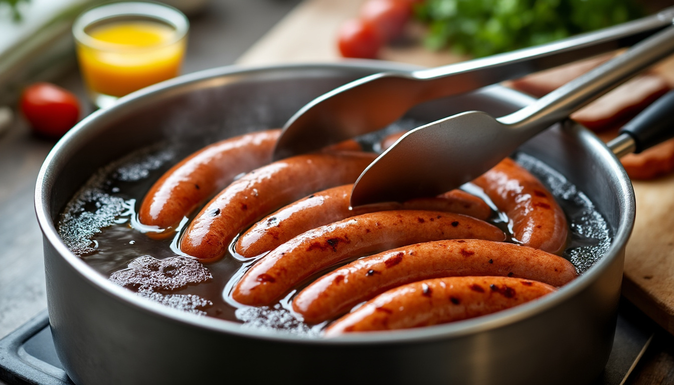 découvrez les modes de cuisson de la saucisse de francfort et nos astuces pour la préparer facilement, sans la dessécher, et réussir votre recette.